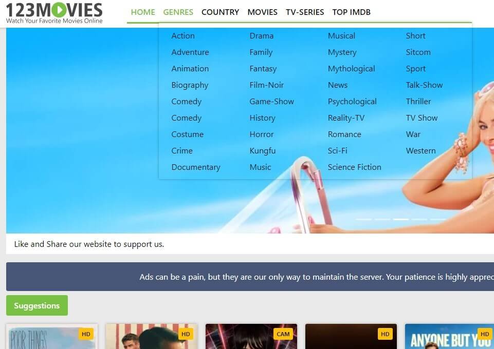 123 Free Movies