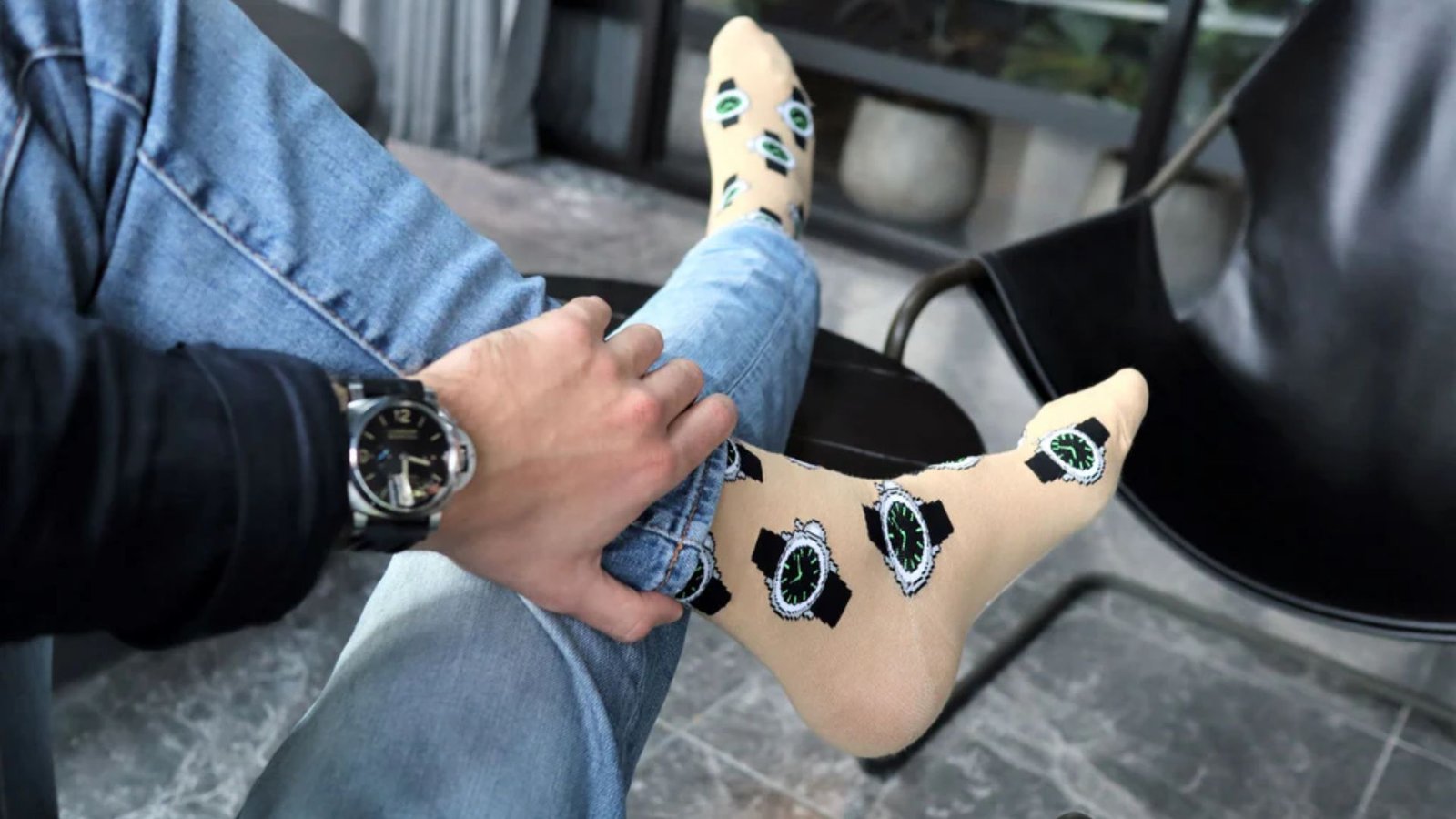 did people use socks on watches